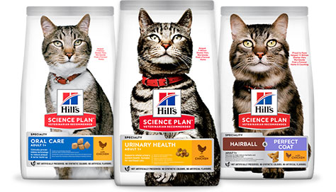 Science Plan Urinary, Oral en Hairball & Perfect Coat kattenvoer