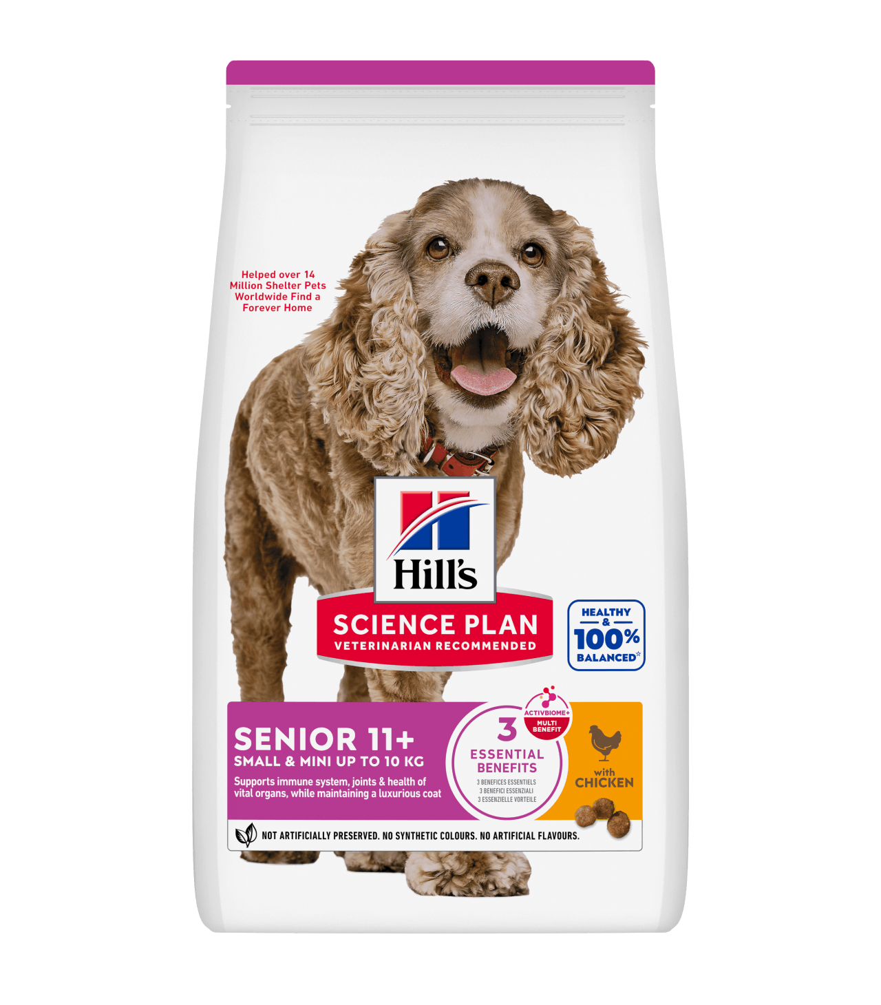 Verpakking Hill's Science Plan voer