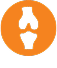 pictogram ondersteuning van botten en gewrichten