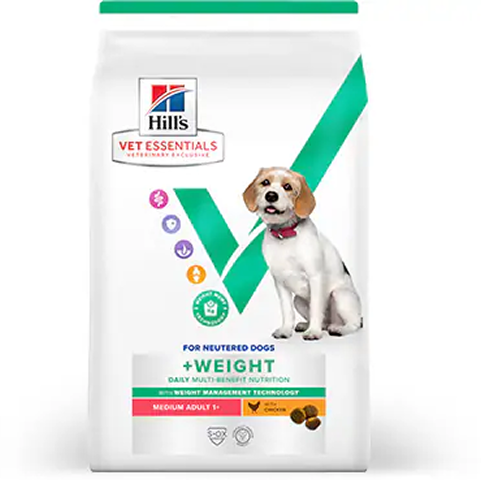 Multi-Benefit +Weight Dog Food Packshot