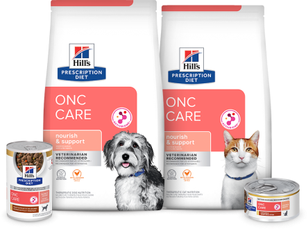 Onc Care dog and cat food